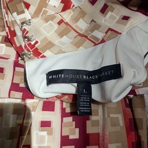 White House black market sleeveless dress